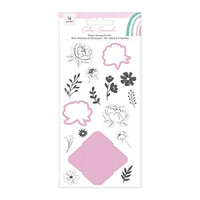 Celes Gonzalo - Rainbow Avenue Collection - Dies and Clear Acrylic Stamps - Floral