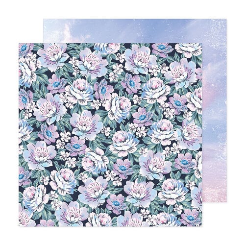 American Crafts - Dreamer Collection - 12 x 12 Double Sided Paper - Floral