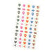 American Crafts - Coast-To-Coast Collection - Enamel Dots - Gold Foil