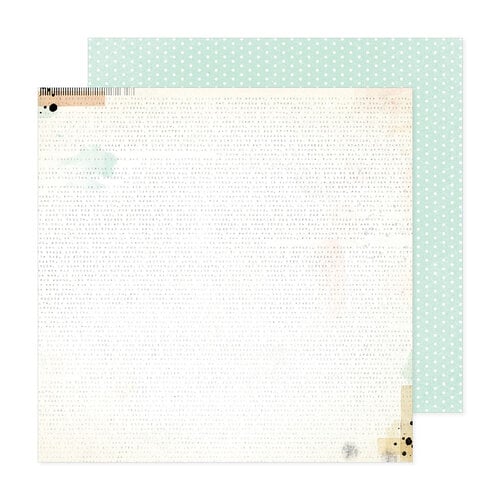 American Crafts - A Perfect Match Collection - 12 x 12 Double Sided Paper - The Vows