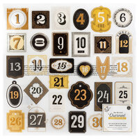 BoBunny - Charmed Chronicles Collection - 12 x 12 Specialty Paper - Gold Foil