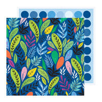 Vicki Boutin - Bold Bright Collection - 12 x 12 Double Sided Paper - Mixed Greens