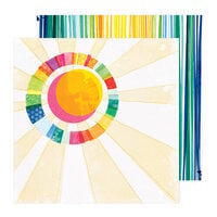 Vicki Boutin - Bold Bright Collection - 12 x 12 Double Sided Paper - Light Of Day