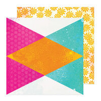 Vicki Boutin - Bold Bright Collection - 12 x 12 Double Sided Paper - Great Day
