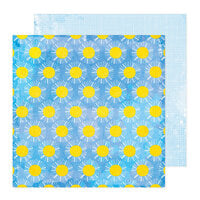 Vicki Boutin - Bold Bright Collection - 12 x 12 Double Sided Paper - Sun Spot