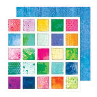 Vicki Boutin - Bold Bright Collection - 12 x 12 Double Sided Paper - Picnic Blanket