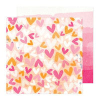 Vicki Boutin - Bold Bright Collection - 12 x 12 Double Sided Paper - Take Heart