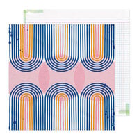 Vicki Boutin - Bold Bright Collection - 12 x 12 Double Sided Paper - In The Details