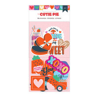 American Crafts - Cutie Pie Collection - Ephemera - Icons