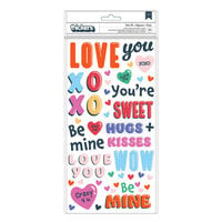 American Crafts - Cutie Pie Collection - Thickers - Phrase