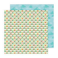 Pebbles - Cool Boy Collection - 12 x 12 Double Sided Paper - Rainbows