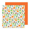 Pebbles - Cool Boy Collection - 12 x 12 Double Sided Paper - On The Go