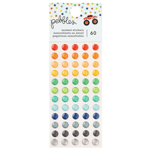 Pebbles - Cool Boy Collection - Enamel Dots