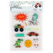 Pebbles - Cool Boy Collection - Clear Acrylic Stamps