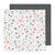 Pebbles - Cool Girl Collection - 12 x 12 Double Sided Paper - Confetti