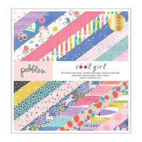 Pebbles - Cool Girl Collection - 12 x 12 Paper Pad