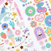 Pebbles - Cool Girl Collection - 6 x 12 Cardstock Stickers - Gold Foil