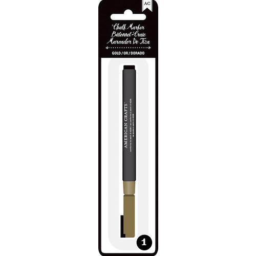 American Crafts - Wet-Erasable Chalk Marker - Gold