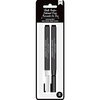 American Crafts - Wet-Erasable Chalk Markers - Black and White