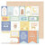 American Crafts - Hello Little Boy Collection - 12 x 12 Double Sided Paper - Little Bundle