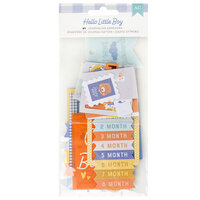 American Crafts - Hello Little Boy Collection - Ephemera - Journaling