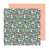Pebbles - Sunny Bloom Collection - 12 x 12 Double Side Paper - Bunnies