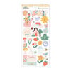 Pebbles - Sunny Bloom Collection - 6 x 12 Cardstock Stickers - Icons