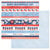American Crafts - Flags And Frills Collection - 12 x 12 Double Sided Paper - Independence