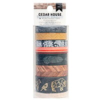 American Crafts - Cedar House Collection - Washi Tape - Foil