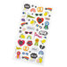 American Crafts - Whatevs Collection - Puffy Stickers - Icons
