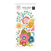 Pink Paislee - Joyful Notes Collection - Ephemera - Icons