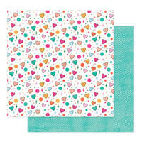 Shimelle Laine - Reasons To Smile Collection - 12 x 12 Double Sided Paper - Stay sparkly