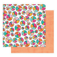 Shimelle Laine - Reasons To Smile Collection - 12 x 12 Double Sided Paper - Seek Balance