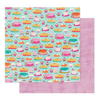 Shimelle Laine - Reasons To Smile Collection - 12 x 12 Double Sided Paper - Sweeten Life