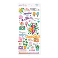Shimelle Laine - Reasons To Smile Collection - 6 x 12 Cardstock Stickers