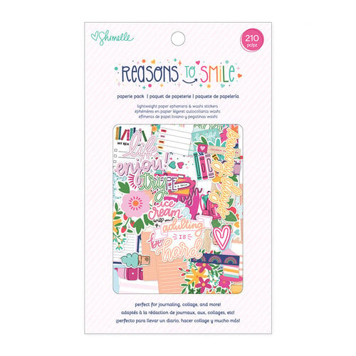Shimelle Laine - Reasons To Smile Collection - Ephemera - Paperie Pack