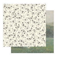 Maggie Holmes - Forever Fields Collection - 12 x 12 Double Sided Paper - Delicate Dance