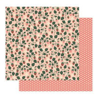 Maggie Holmes - Forever Fields Collection - 12 x 12 Double Sided Paper - Freshly Picked