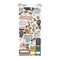Maggie Holmes - Forever Fields Collection - 6 x 12 Cardstock Stickers - Icon