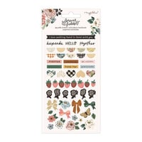 Maggie Holmes - Forever Fields Collection - Puffy Stickers - Icons