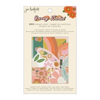 Jen Hadfield - Groovy Darlin Collection - Embellishment Kits - Paper And Washi Stickers