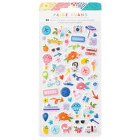 Paige Evans - Adventurous Collection - Puffy Stickers - Icon