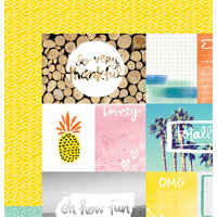 American Crafts - Finders Keepers Collection - 12 x 12 Double Sided Paper - Field Trip