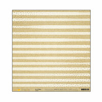 American Crafts - Finders Keepers Collection - 12 x 12 Kraft Paper with Foil Accents - One in a Million