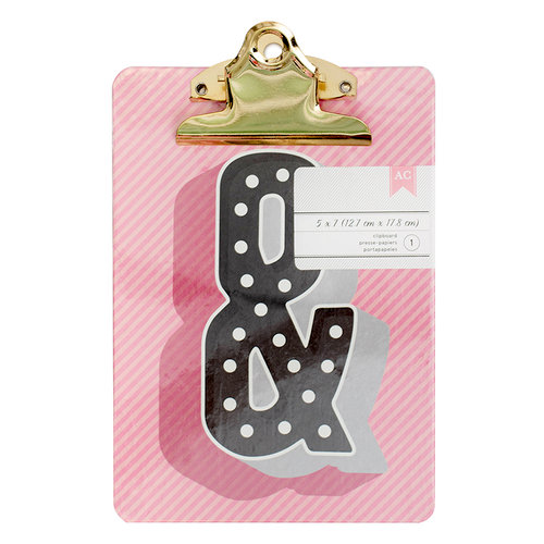 American Crafts - Mini Clipboard - 5 x 7 - Ampersand