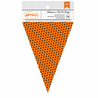 American Crafts - Halloween Collection - Banners - Dots
