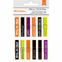 American Crafts - Halloween Collection - Clothespins - Trick Or Treat