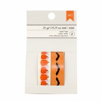 American Crafts - Halloween Collection - Washi Tape - Pumpkins and Bats