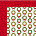 American Crafts - Deck the Halls Collection - Christmas - 12 x 12 Double Sided Paper - I'll Be Home