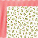 American Crafts - Deck the Halls Collection - Christmas - 12 x 12 Double Sided Paper - Holly Jolly